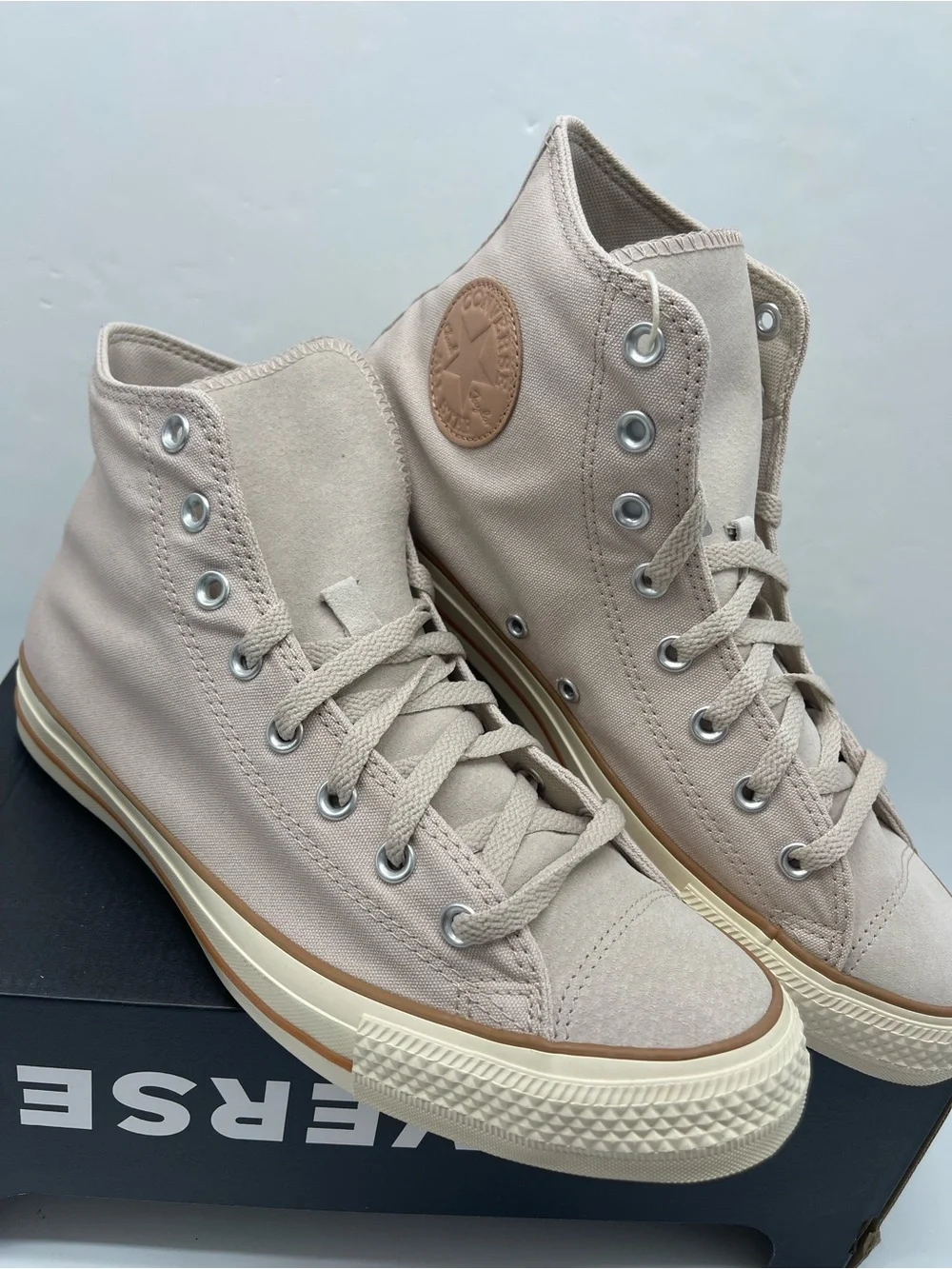 Converse M Sz11.5 CTAS HI WARM CLAY/VACHETTA BEIGE Sneakers High Top Canvas